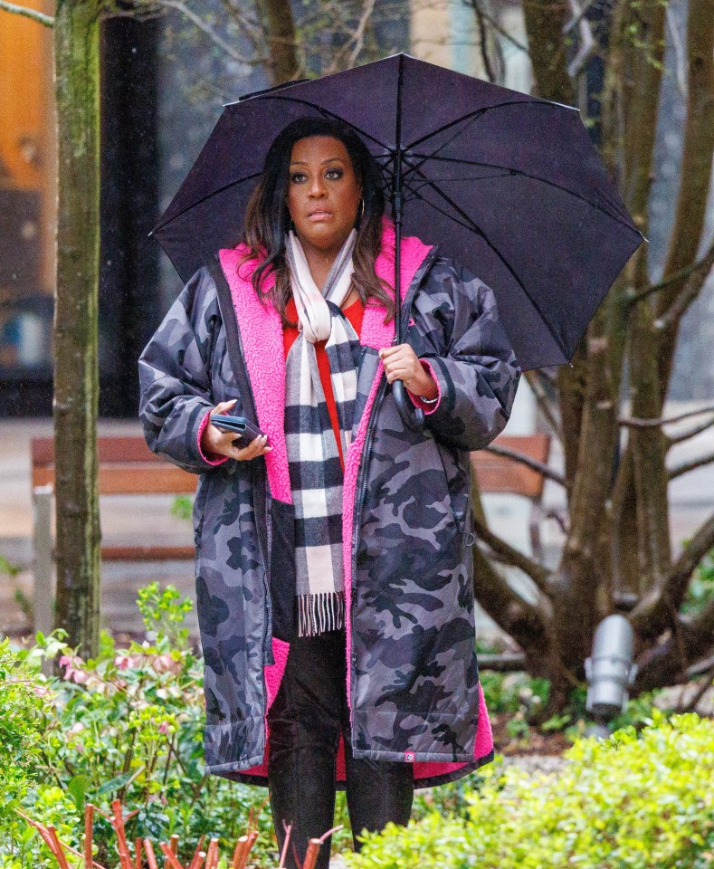 Alison Hammond has called in police over a sinister blackmail and extortion plot