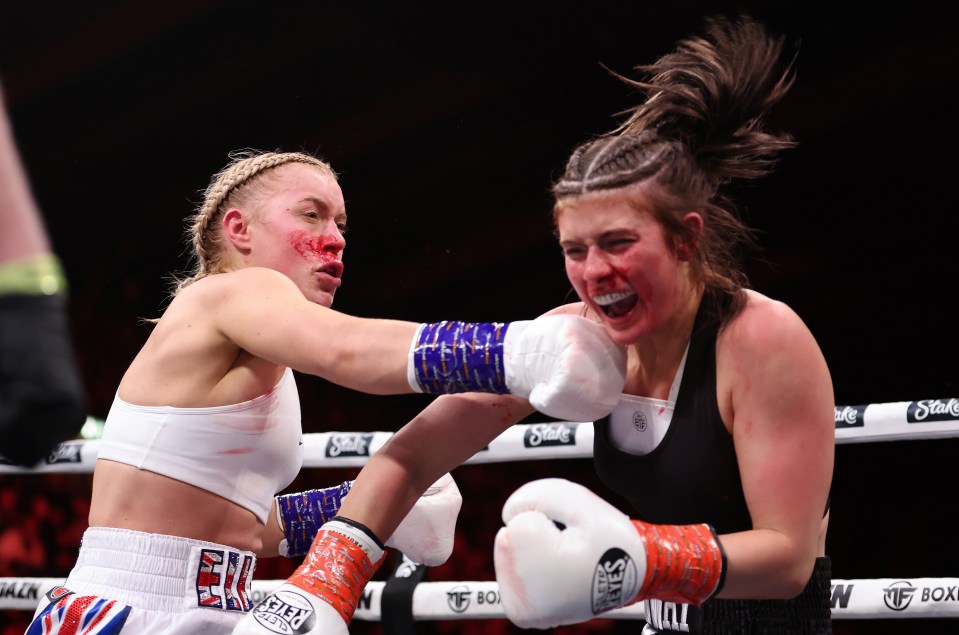 Elle beat Faith Ordway in January and wants to be the best boxing influencer