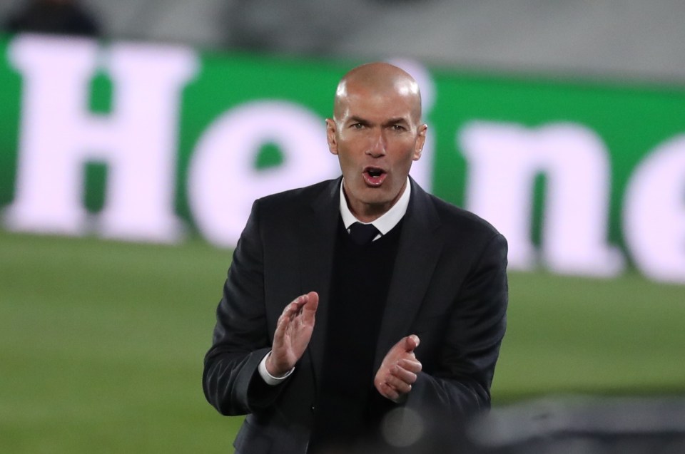 Zinedine Zidane has previously been linked with the Manchester United and Chelsea jobs