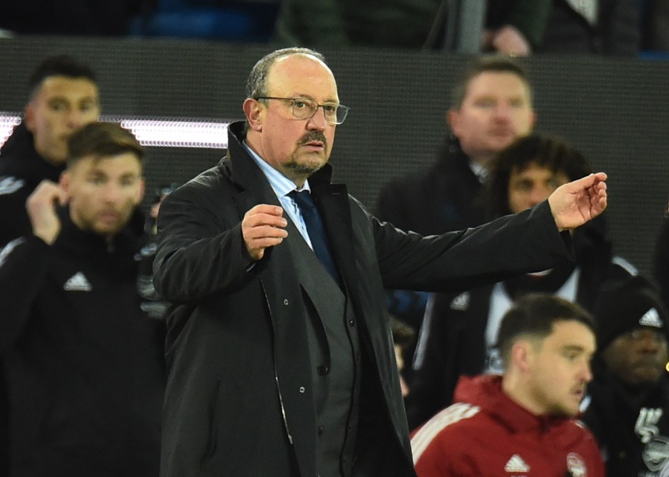 Rafa Benitez has been out of work since being sacked by Everton in January 2022