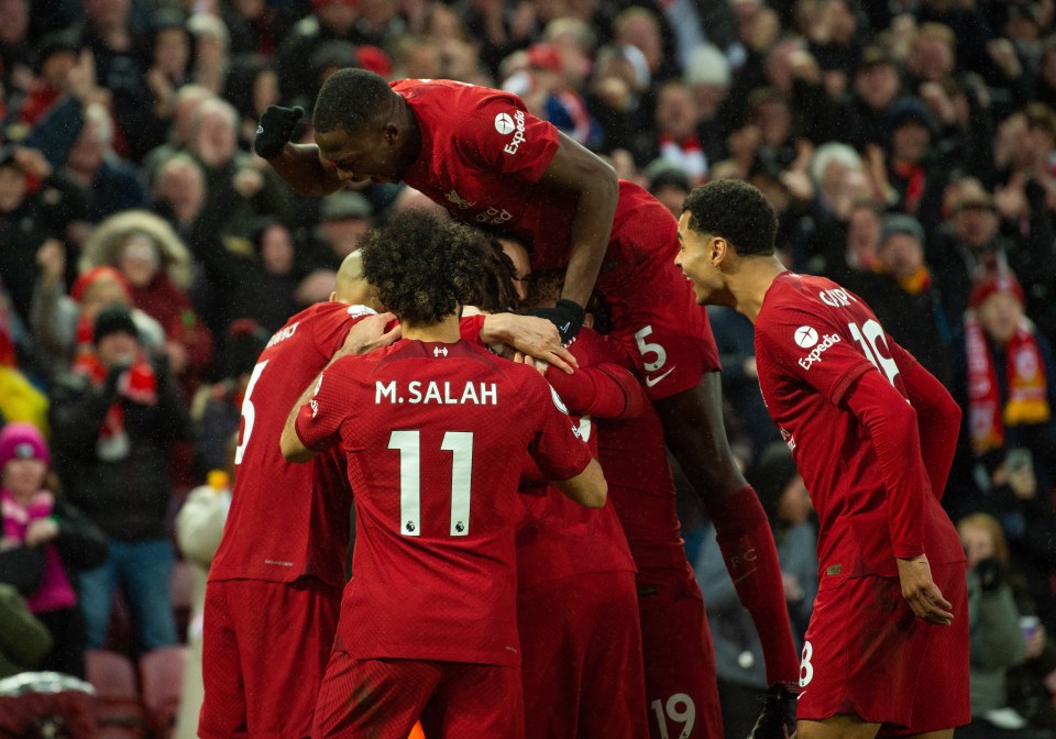 It was so they could hear Liverpool's celebrations in the next dressing room