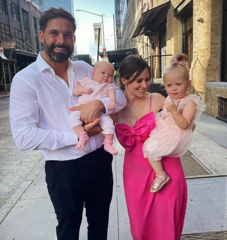 Camilla Thurlow and Jamie Jewitt will welcome their third child next summer