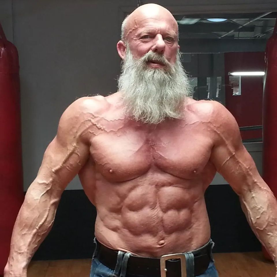 At age 70, Andreas Cahling is known as 'the world's most jacked grandad' by fans