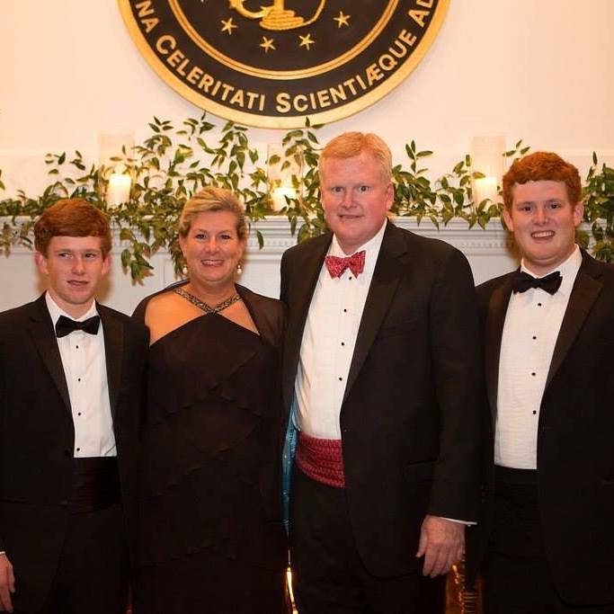 Law firm chief Alex Murdaugh was accused of shooting dead his son Paul, left, and wife Maggie, centre, in a bid to distract police attention from an alleged web of fraud