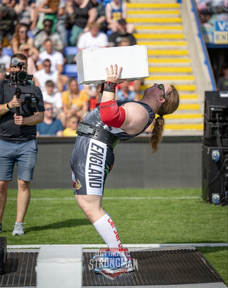 Oliver finished sixth in England's Strongest Man 2022