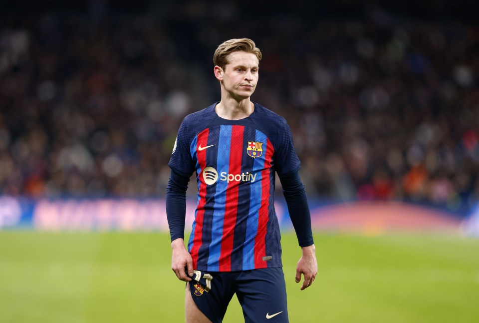 Frenkie de Jong is said to be keen on a move to Man Utd