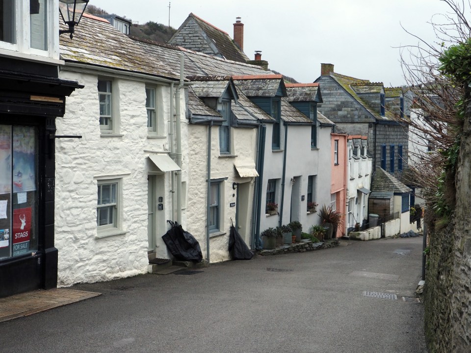 Port Isaac is a small fishing village on the coast of north Cornwall