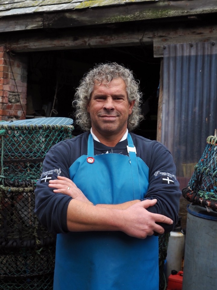 Fishmonger John Collins described the village as 'chaotic' during filming