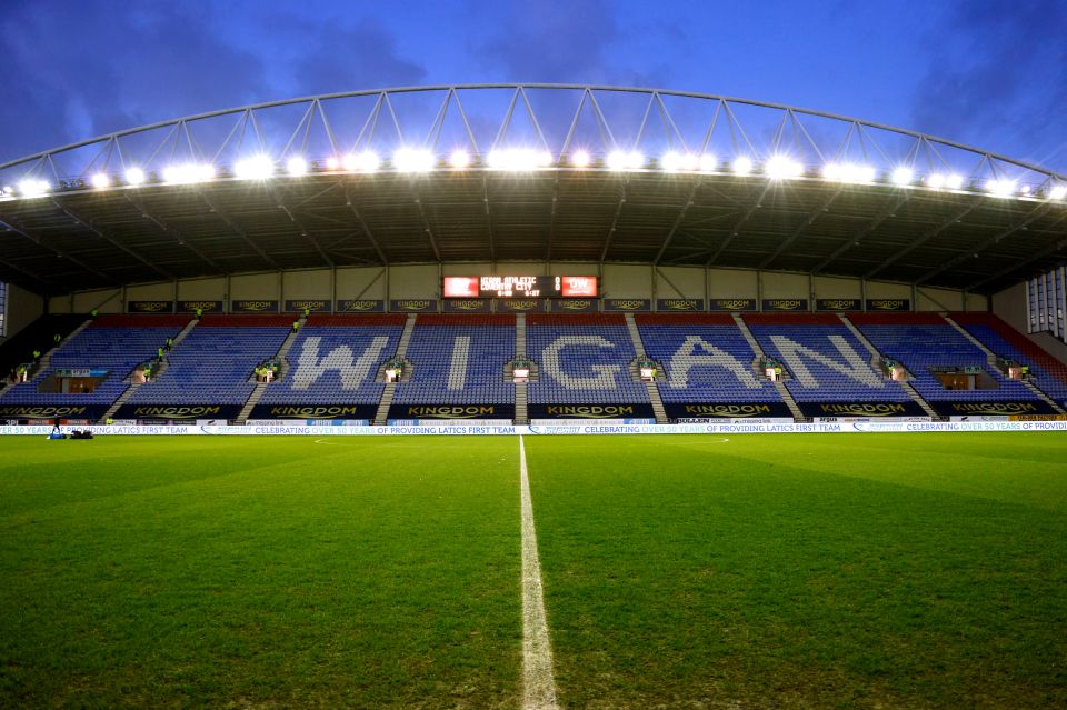 Wigan were recently hit with a three-point deduction