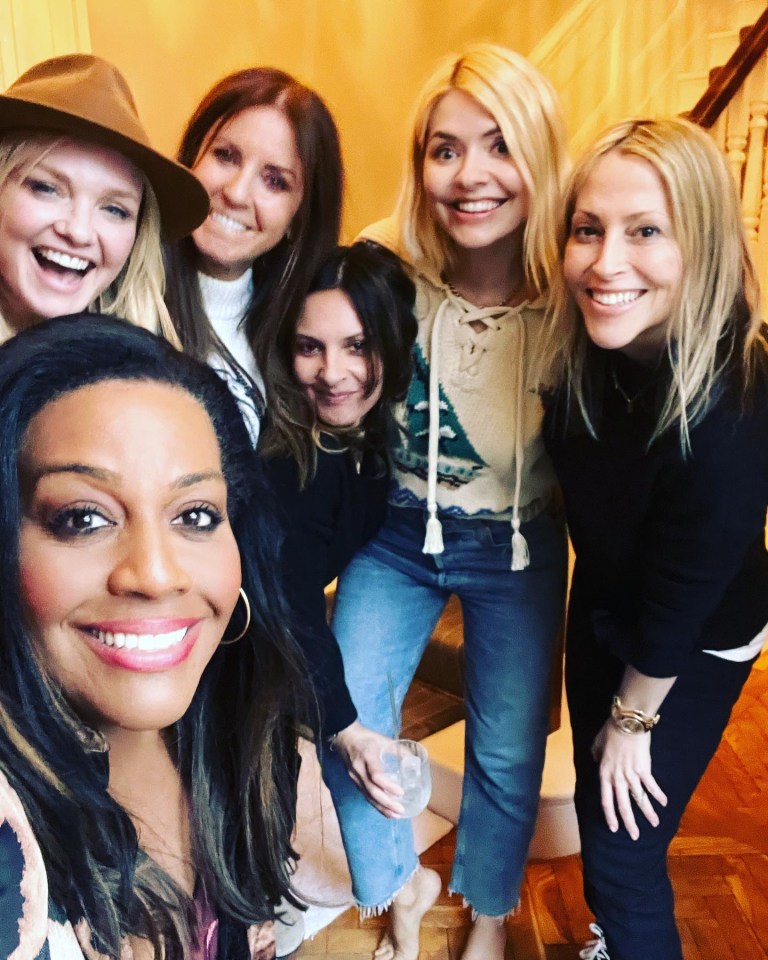 Alison Hammond headed on a girls' night out over the weekend