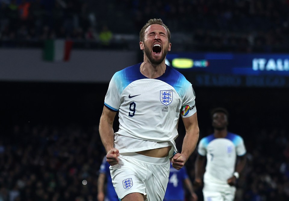 Kane made it two to become England's all-time top scorer