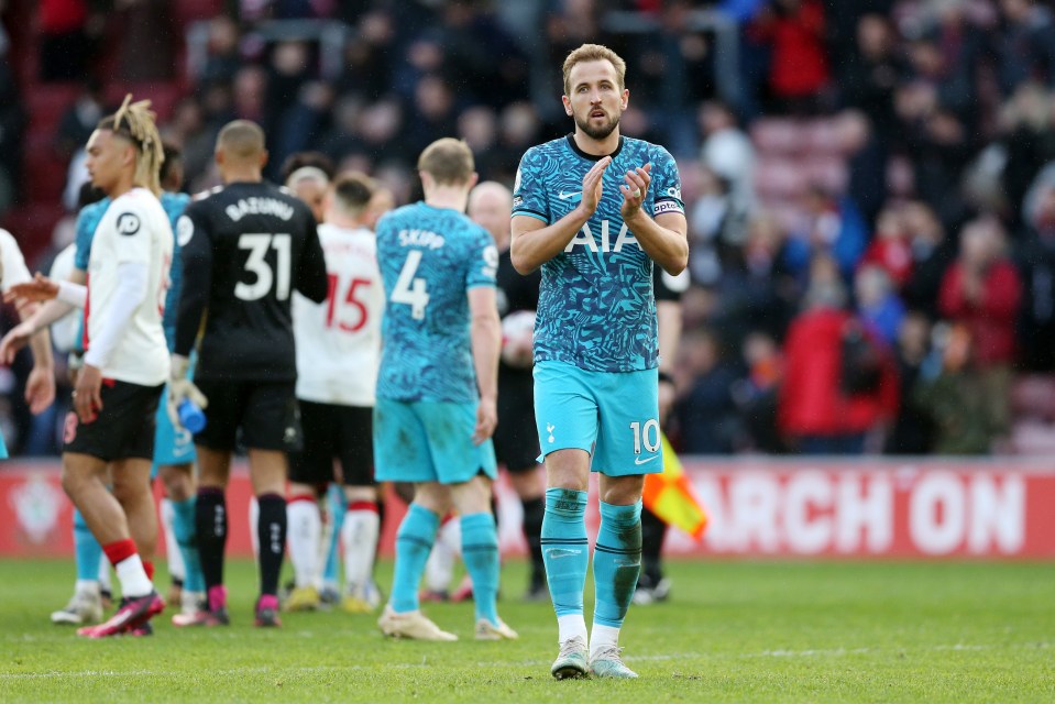 Spurs drew 3-3 at Southampton on Saturday