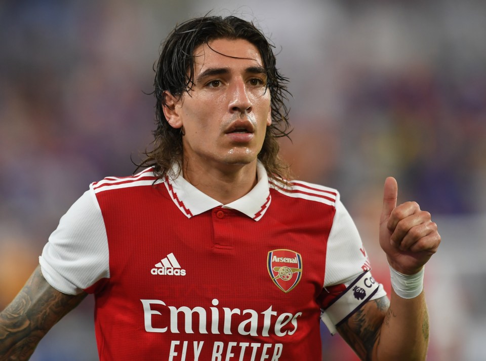 Hector Bellerin was given a free transfer by Arsenal