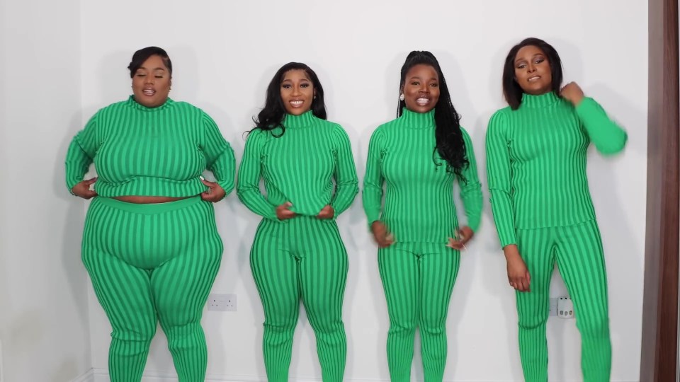 The green co-ord wasn't a hit with anyone