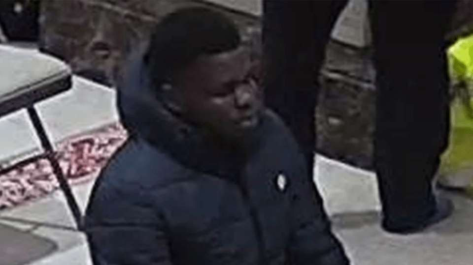 Cops asked for the public's help in finding this man after an OAP was set on fire in London