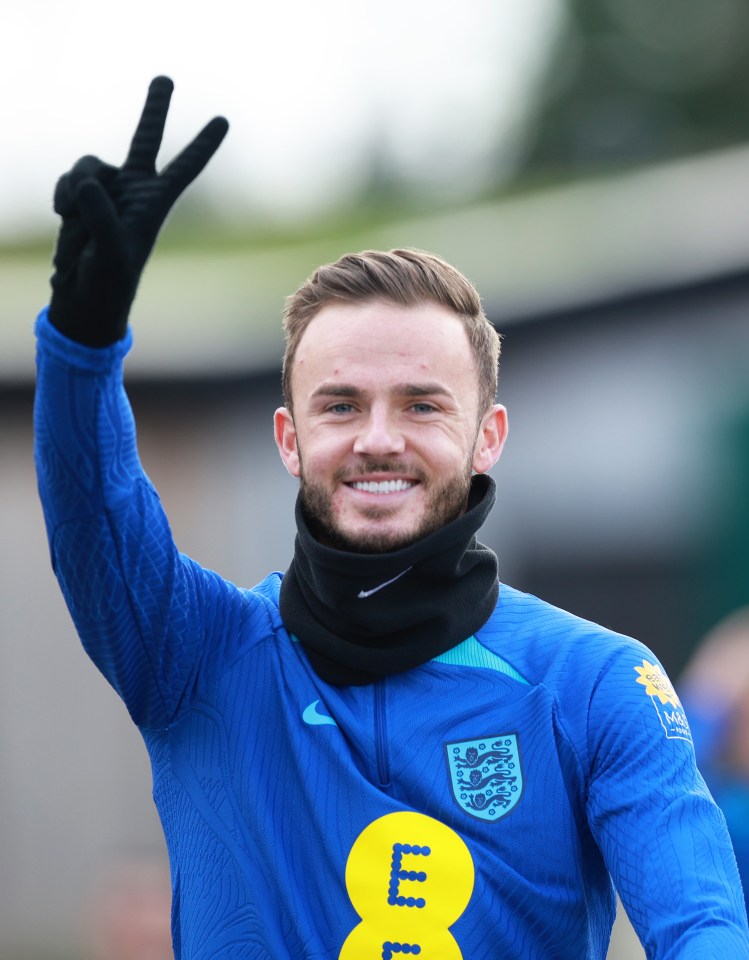 Maddison is expected to make his full England debut