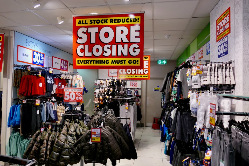 Nine M&Co shops have revealed when they will close forever and some will bring the shutters down within days