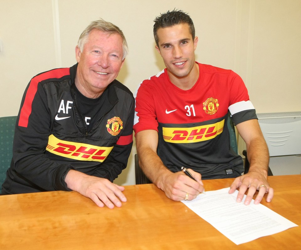 Robin Van Persie criticises former Arsenal squad after move to Man United