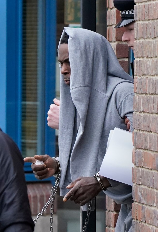 Gordon, pictured at a previous court hearing, was arrested last month