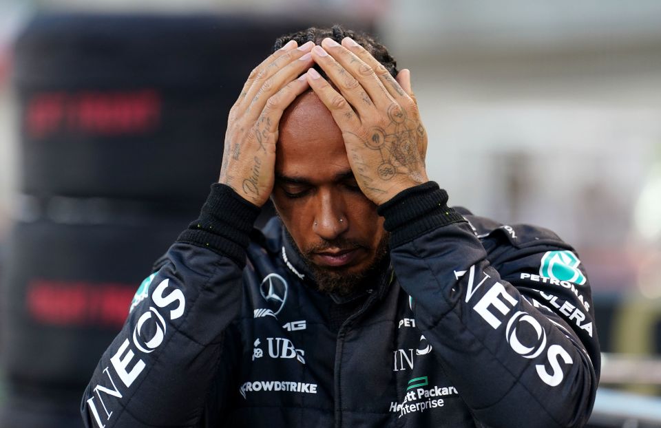 Lewis Hamilton finished the season opener in P5