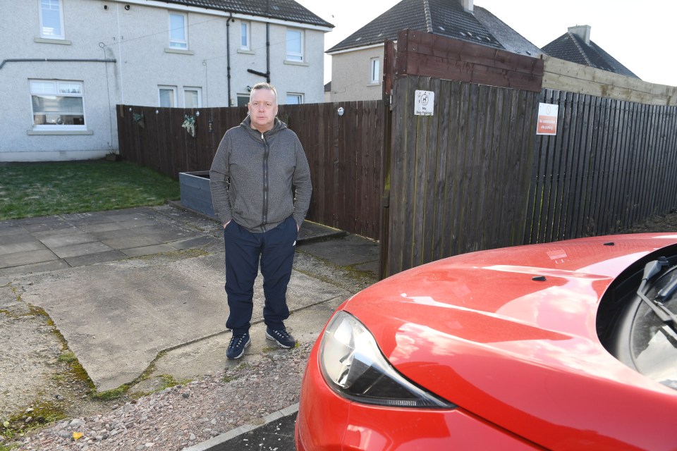 Colin claims his wing mirrors have already been damaged