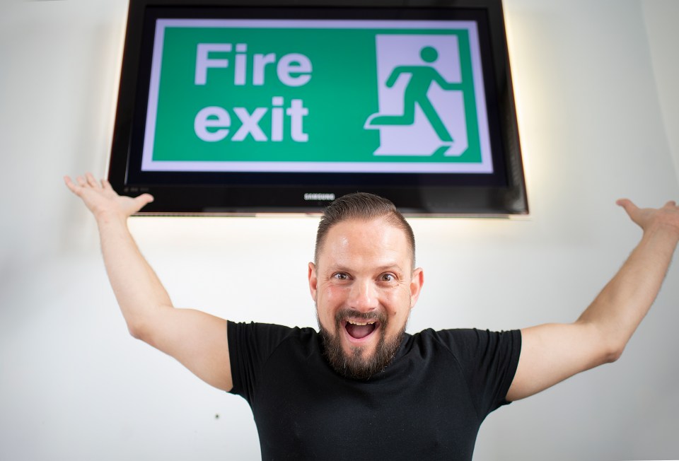 He decided to change his name to 'Fire Exit' during lockdown