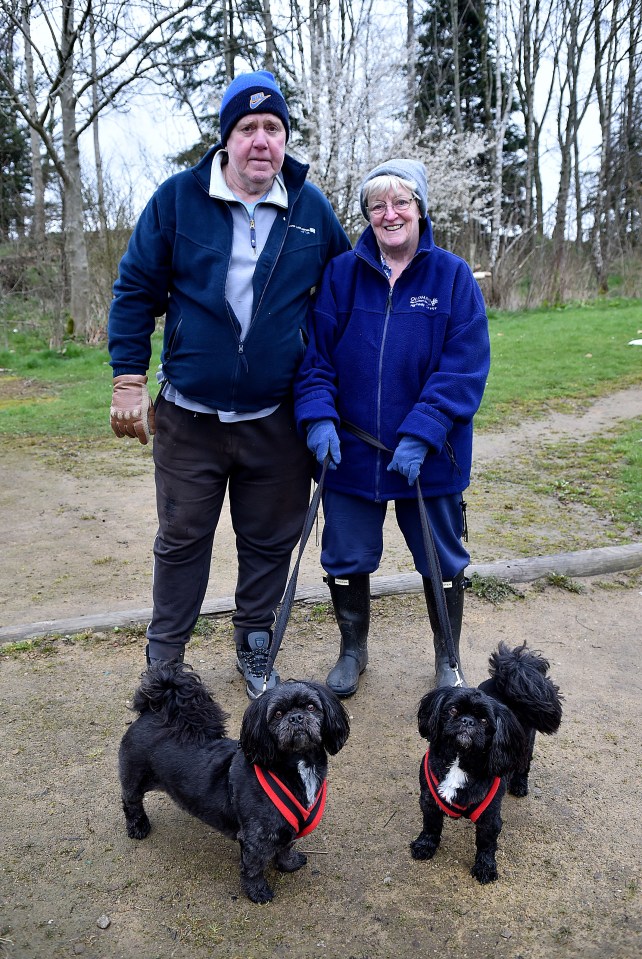 Edith and Melvyn Walworth have seen the area decline over the years