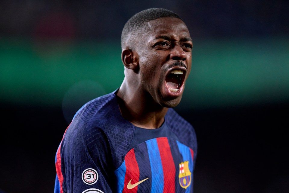 Ousmane Dembele is being linked with a move away from Barcelona this summer