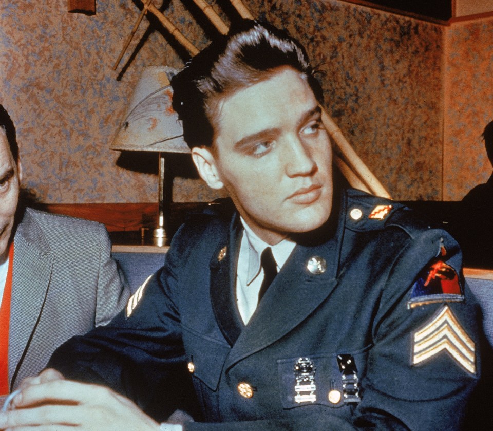 Elvis joined the army in 1958