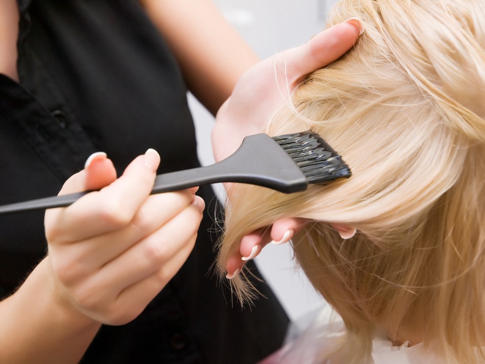 Block colours like blonde can require a lot of maintenance and regular trips to the salon