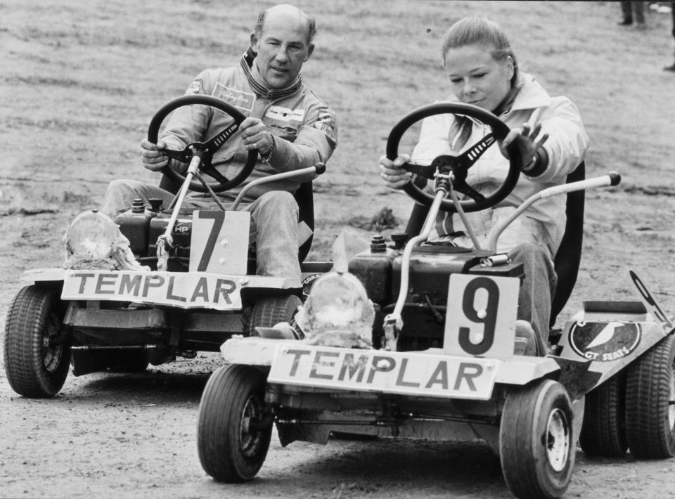 The pair were married nearly 40 years before the motorsport legend died