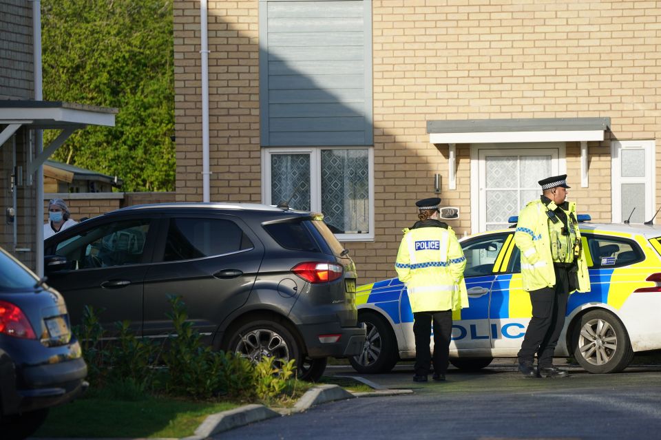 Police said the two shootings could be linked to a custody battle and cordons remain in place at both properties