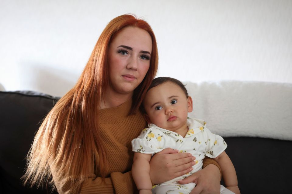 Milanna, pictured with Mum Reanna, will lose her hearing and eyesight next