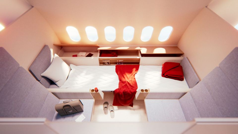 New designs for the planes of the future have been revealed at the annual Crystal Cabin Awards