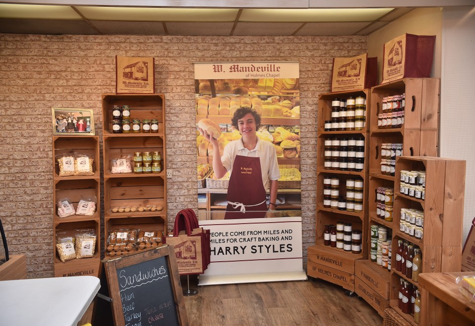 The new trail takes in W Mandeville’s Bakery, where Harry used to serve up pies and pastries before finding success in the music industry