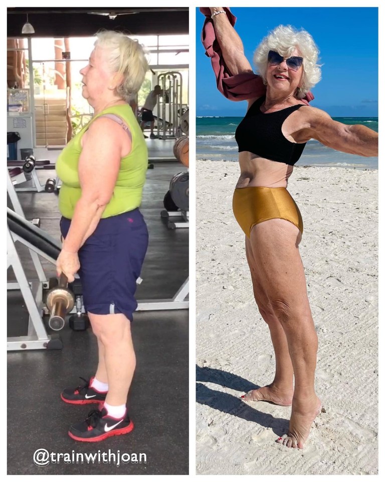 Another incredible progress shot documents her huge transformation