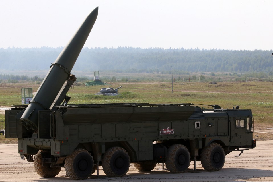 Iskander missiles are capable of carrying nuclear warheads