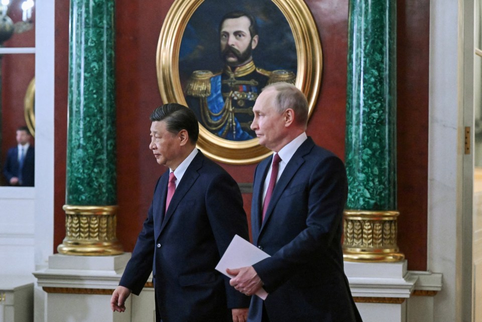 Xi travelled to Moscow to meet Putin to discuss 'no limits friendship'