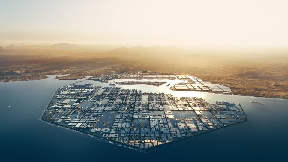 Neom will be an ultra-modern metropolis - including Oxagan, a floating city