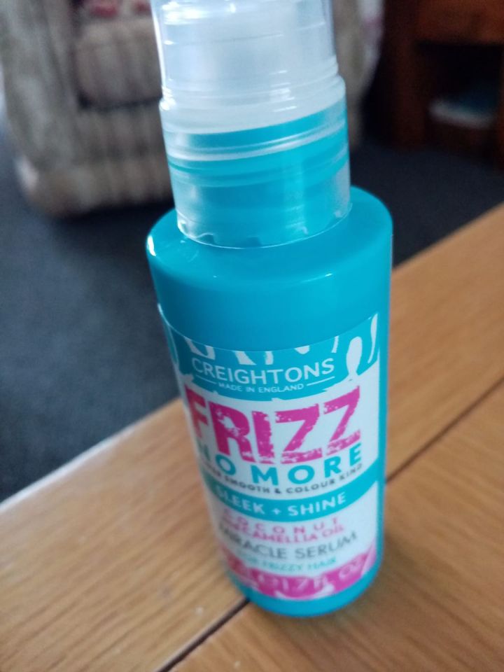 Tina took to Facebook to gush about this hair serum that she'd found in Poundland