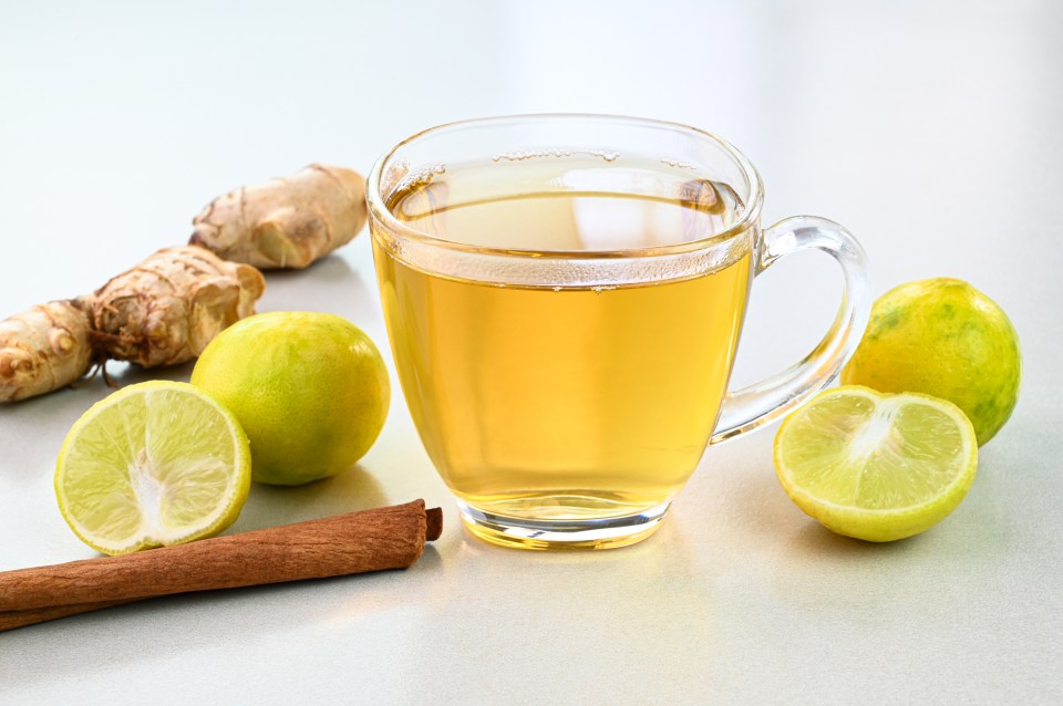 The diet guru said adding some lemon and ginger to water can help curb hunger pangs when you're fasting