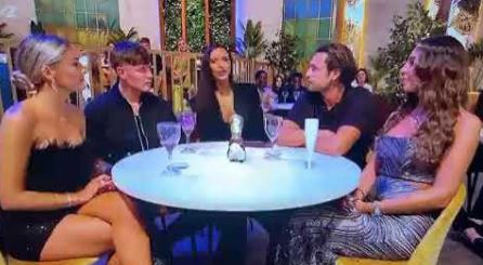 Love Island host Maya Jama noticed the awkwardness between Rosie and Casey