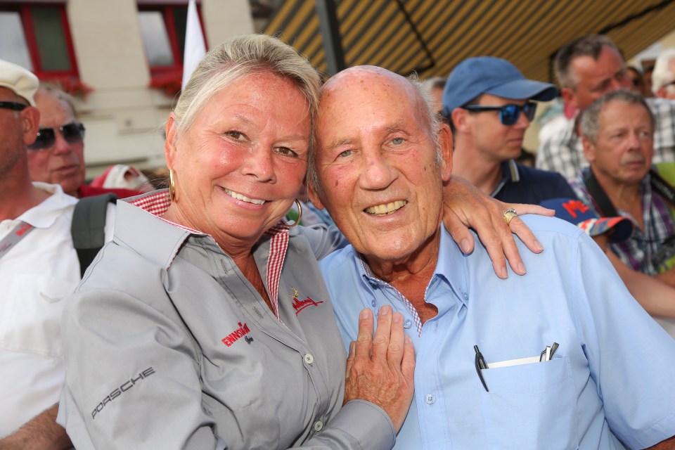 Sir Stirling Moss' wife Lady Susie has died, her sister revealed