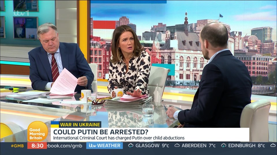 The Sun's Jerome Starkey told Susanna Reid about Putin's evil child-snatching operation