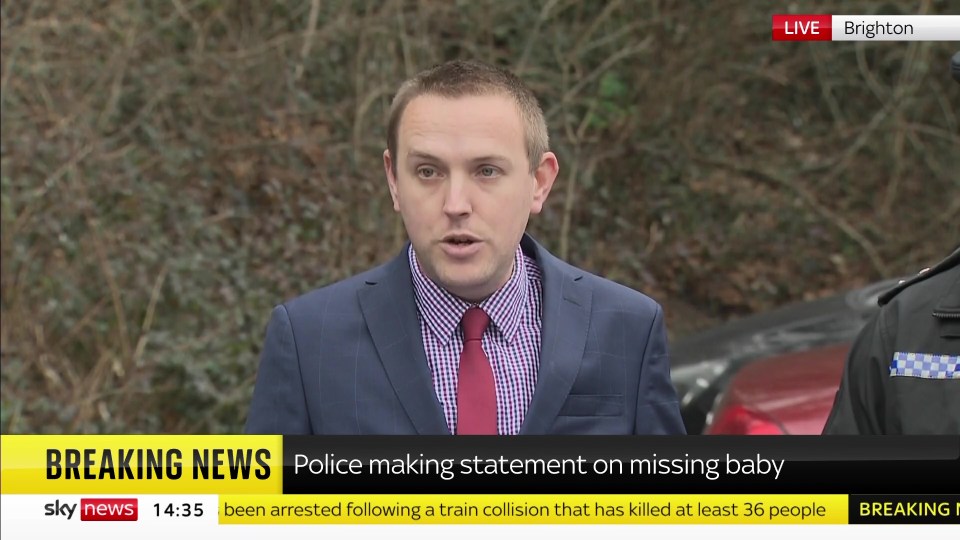 Police said the hunt for the newborn is a 'complex investigation'