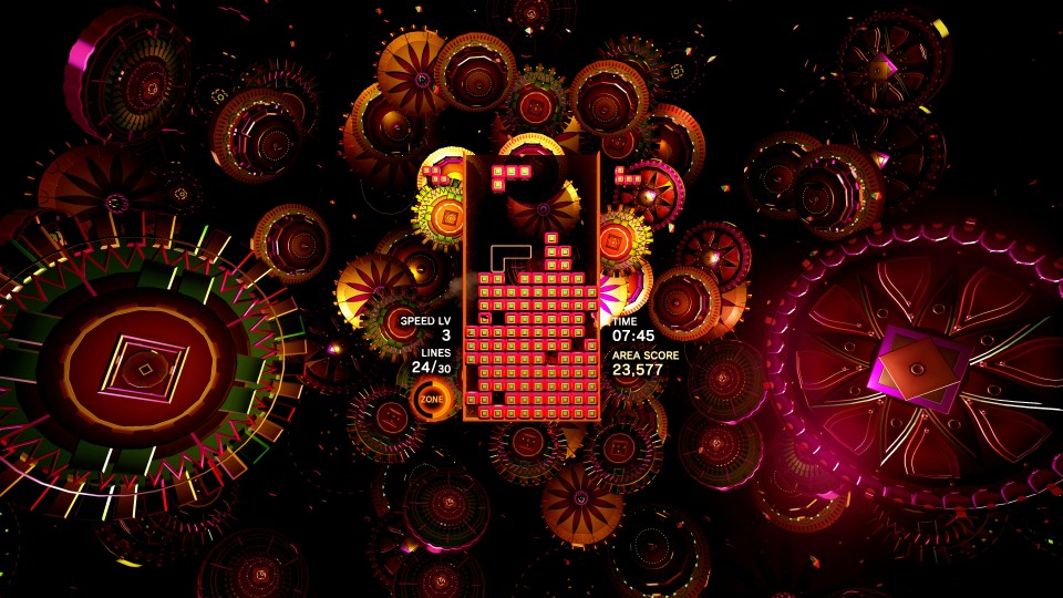 Tetris in VR might not sound all that exciting, but that's until you try Tetris Effect on PSVR2