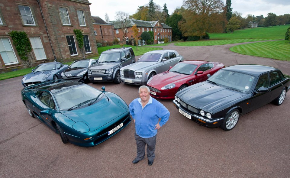 After Mystic Meg helped Tom Naylor and his wife Rita win £15million, he bought a posh car for every day of the week