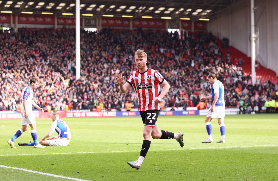 The goal booked his sides’ spot in the FA Cup semi-final