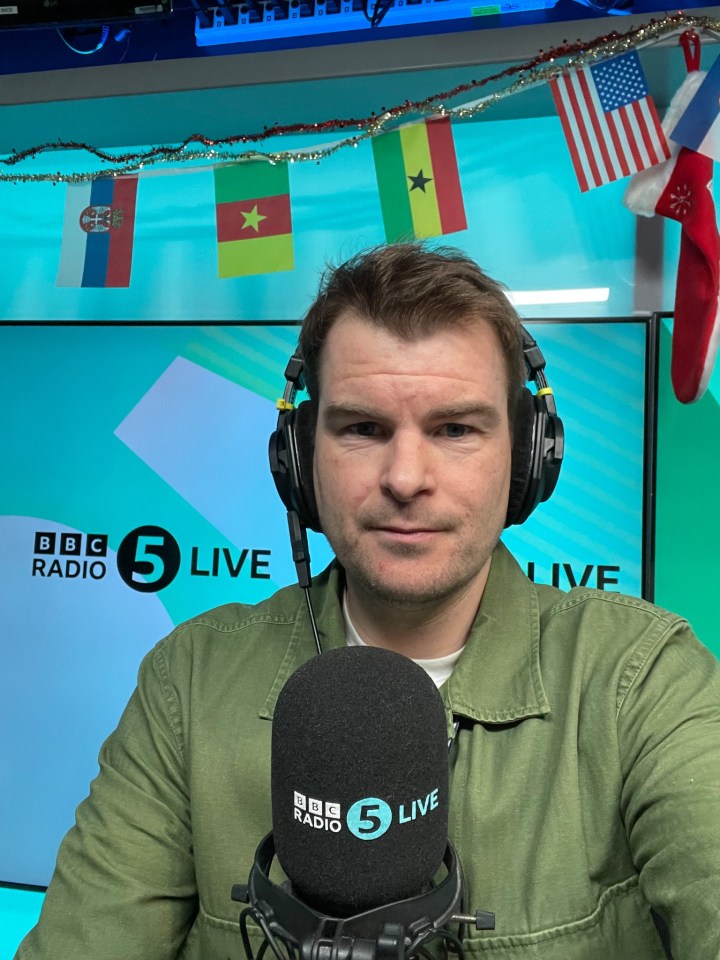 Naga's BBC Radio 5 Live colleague Chris Latchem is leaving the station