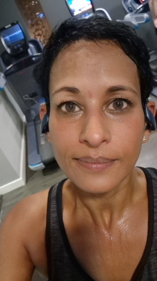 Naga Munchetty set BBC Breakfast fans' pulses racing with a 'beautiful' selfie from a sweaty workout